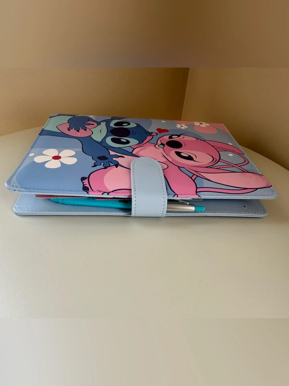 Disney Primark Stitch and Angel Notebook Binder